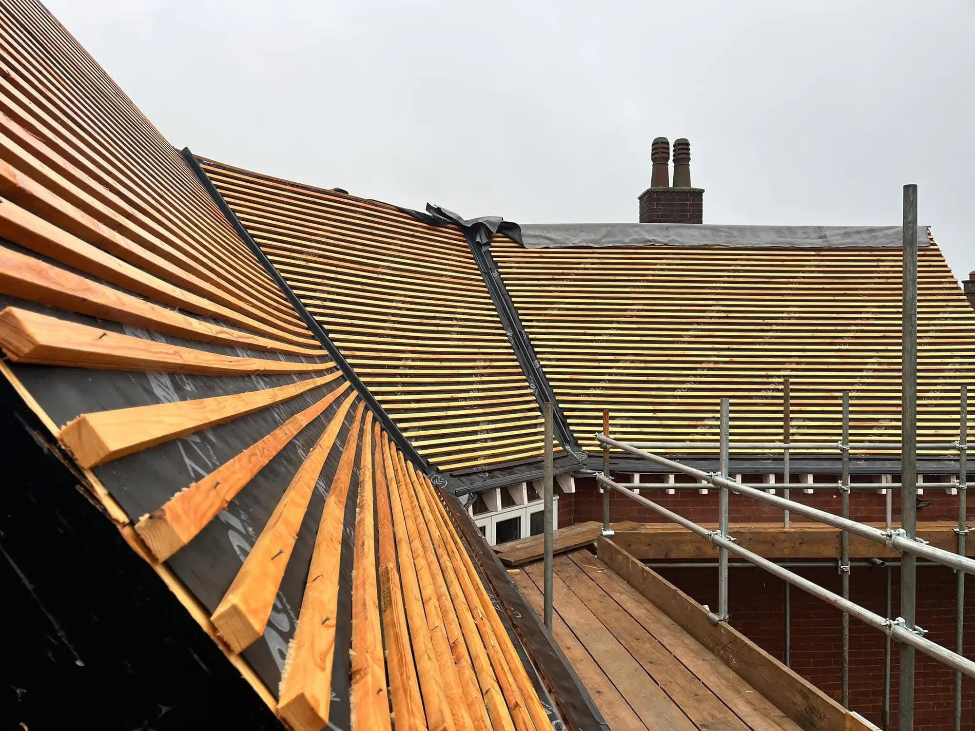 Felt and batten renewal