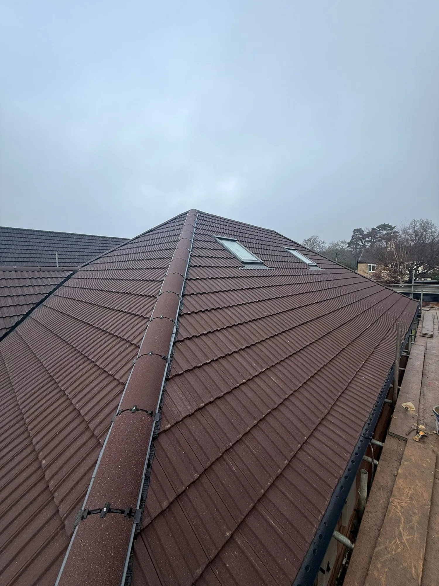 Fresh tiles and a clean roofline